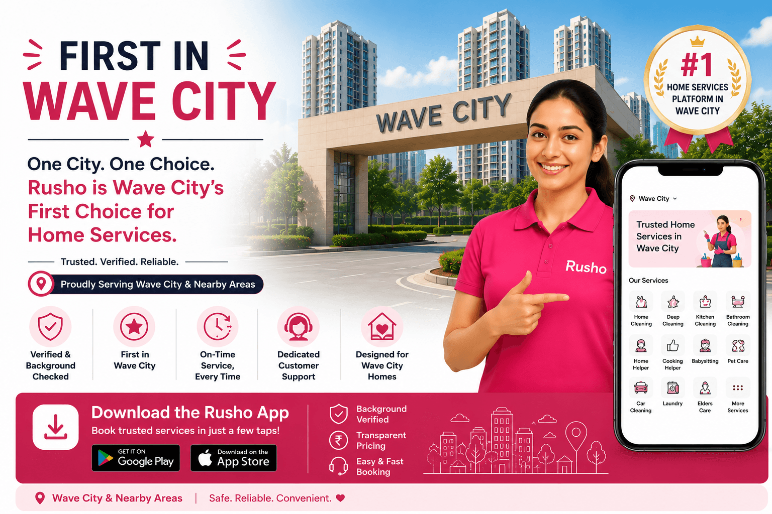 Download Rusho App Banner